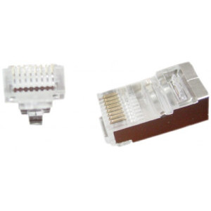 Accesoriu retea Gembird Mufa RJ45 pentru cablu FTP CAT5e 10 buc