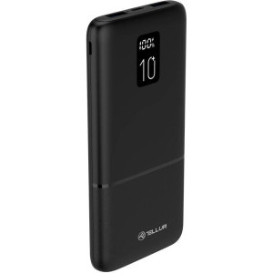 Tellur PD102 Boost Pro 10000 mAh 2x USB QC3.0 22.5W + PD 20W USB-C, Black
