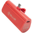 Baterie externa Tellur PD202 5000 mAh, QC3.0 18W + PD20W, USB-C, Red