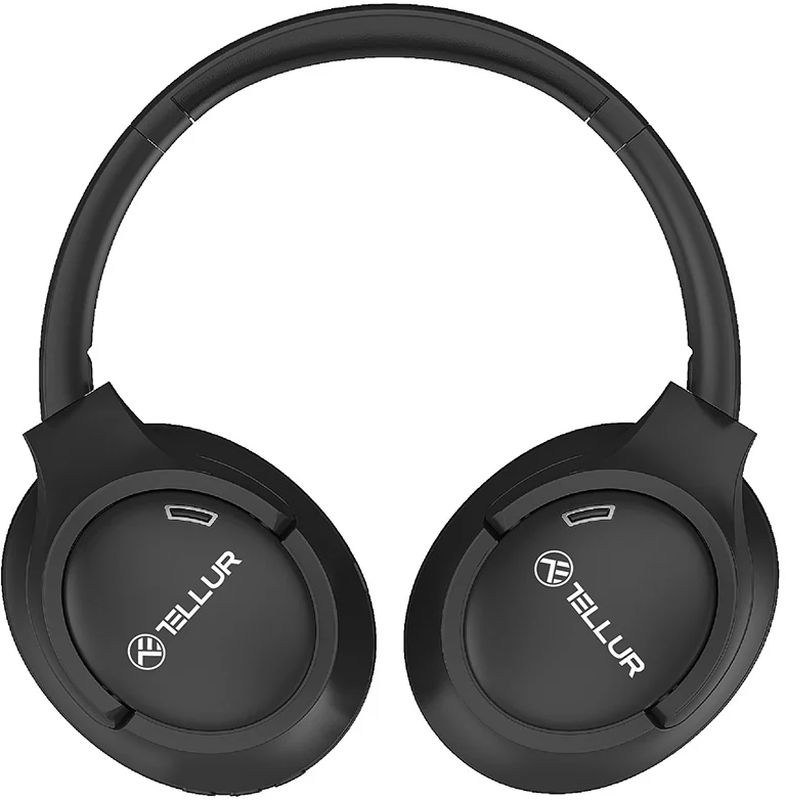 Casti Tellur On-Ear, Vibe, BT ANC, Black