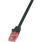 Cablu retea Logilink CAT6 Patch Cable UTP 1 m LSZH Black