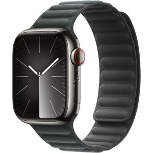Apple FineWoven Magnetic Link, 41mm Evergreen - S/M