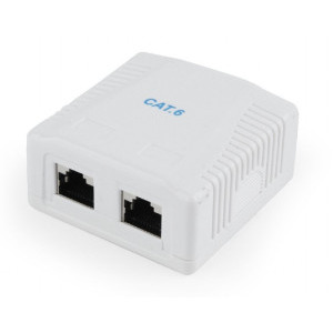 Gembird Priza dubla RJ45 pentru cablu FTP CAT6
