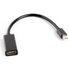 Adaptor Lanberg 1x Mini DisplayPort Male - 1x HDMI Female, Negru
