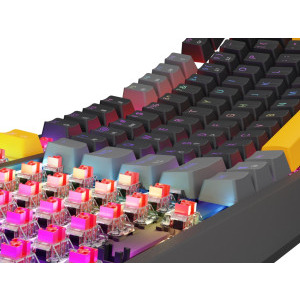 Genesis THOR 230 TKL RGB Anchor Grey Positive Outemu Red Switch Mecanica