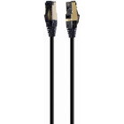 Cablu retea Gembird CAT8 Patch Cable S/FTP 0.25 m LSZH Black