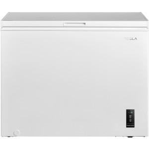 Lada frigorifica Tesla RH2950ME, 295 L, Clasa E, Functie frigider, Control electronic, Display LED, 85 cm, Alb