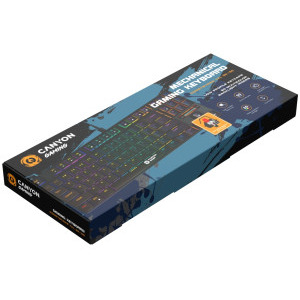 Canyon GK-50 TKL Cometstrike RGB MX Red Linear Switch Mecanica