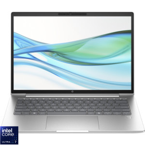 HP 14'' ProBook 440 G11, WUXGA IPS, Procesor Intel® Core™ Ultra 7 155U (12M Cache, up to 4.80 GHz), 16GB DDR5, 512GB SSD, Intel Graphics, Free DOS, Silver