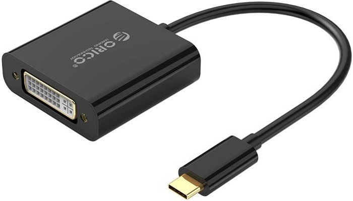 Adaptor Orico XD-125 USB Tip-C Male la DVI Female, negru
